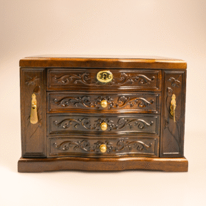 Golden nan jewelry box