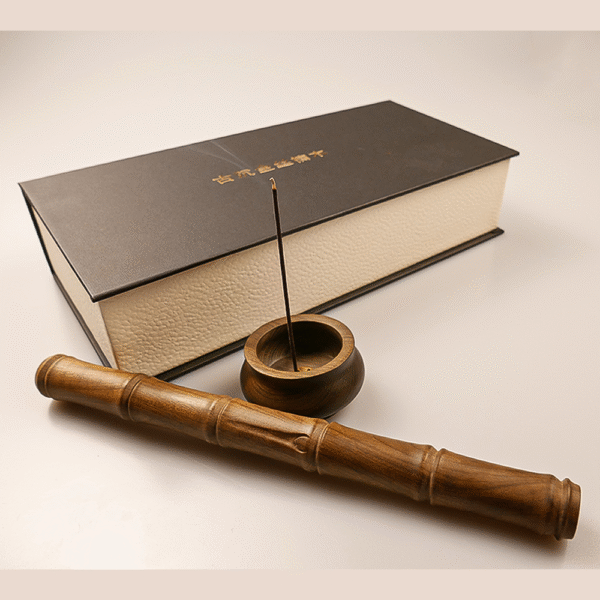 Imitation bamboo incense tube gift box