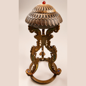 Ruyi stand official hat style incense burner