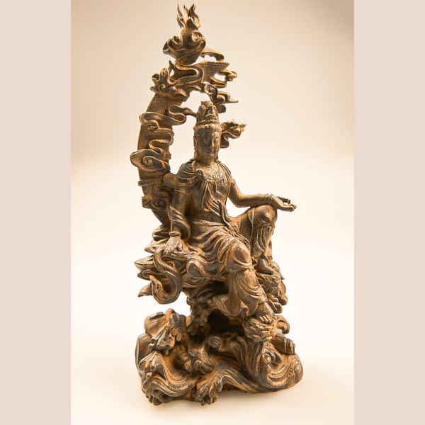 Agarwood Buddha Statue Guanyin